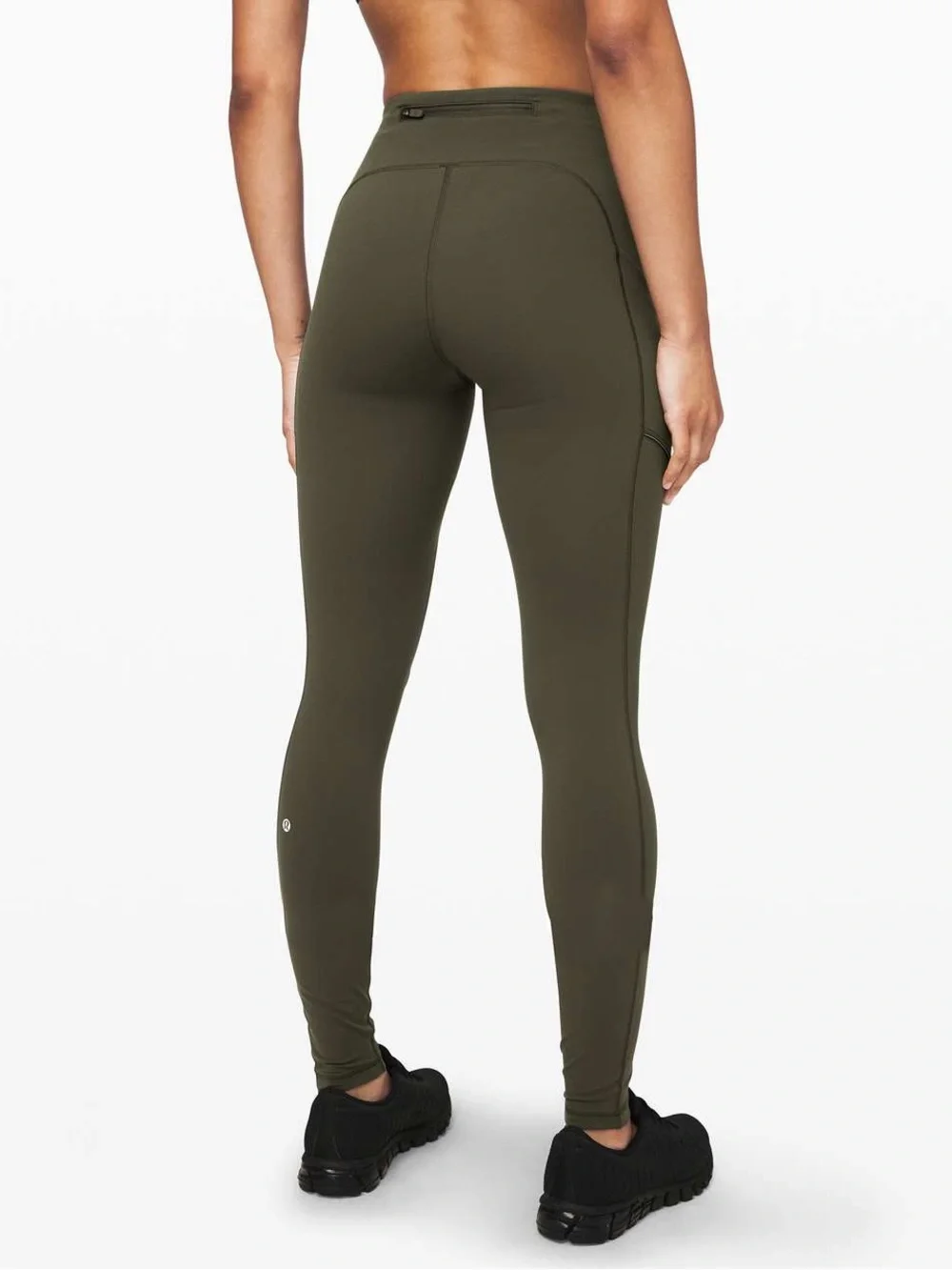 Lululemon Speed Up Tight Dark Olive Size 8